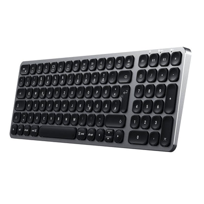 Satechi Aluminium BT Backlit Keyboard Slim German space gray