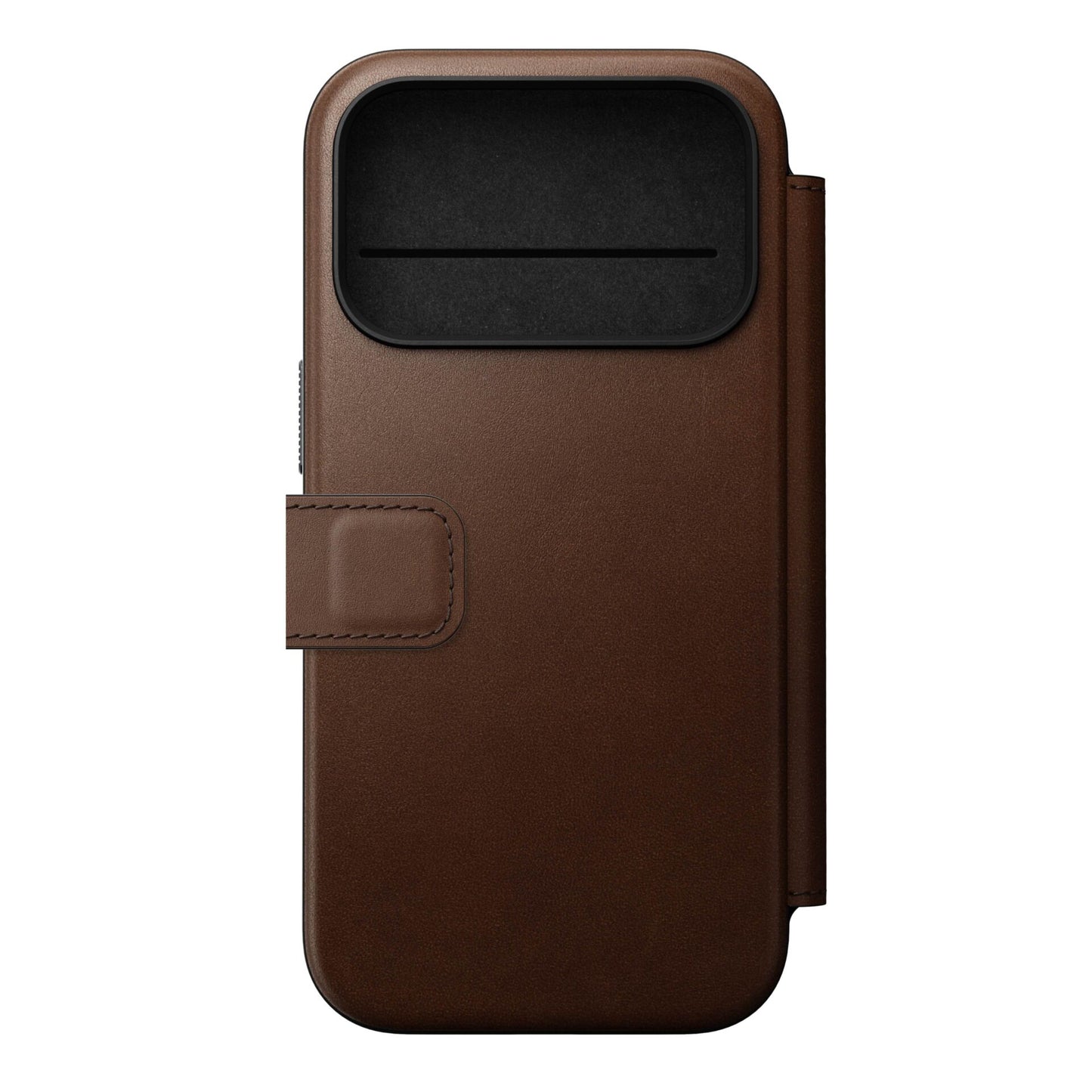 Nomad Modern Leather Folio iPhone 17 Pro Brown