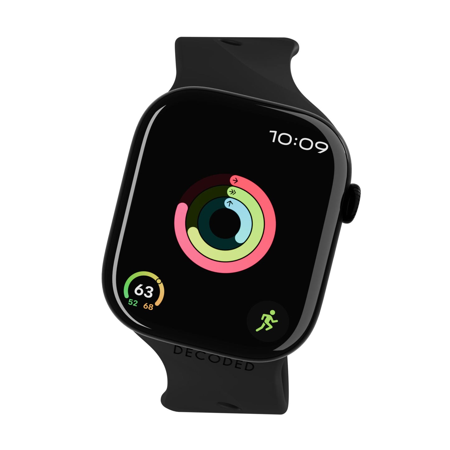 Decoded Silicone Ares Splice Strap 40/42mm Black