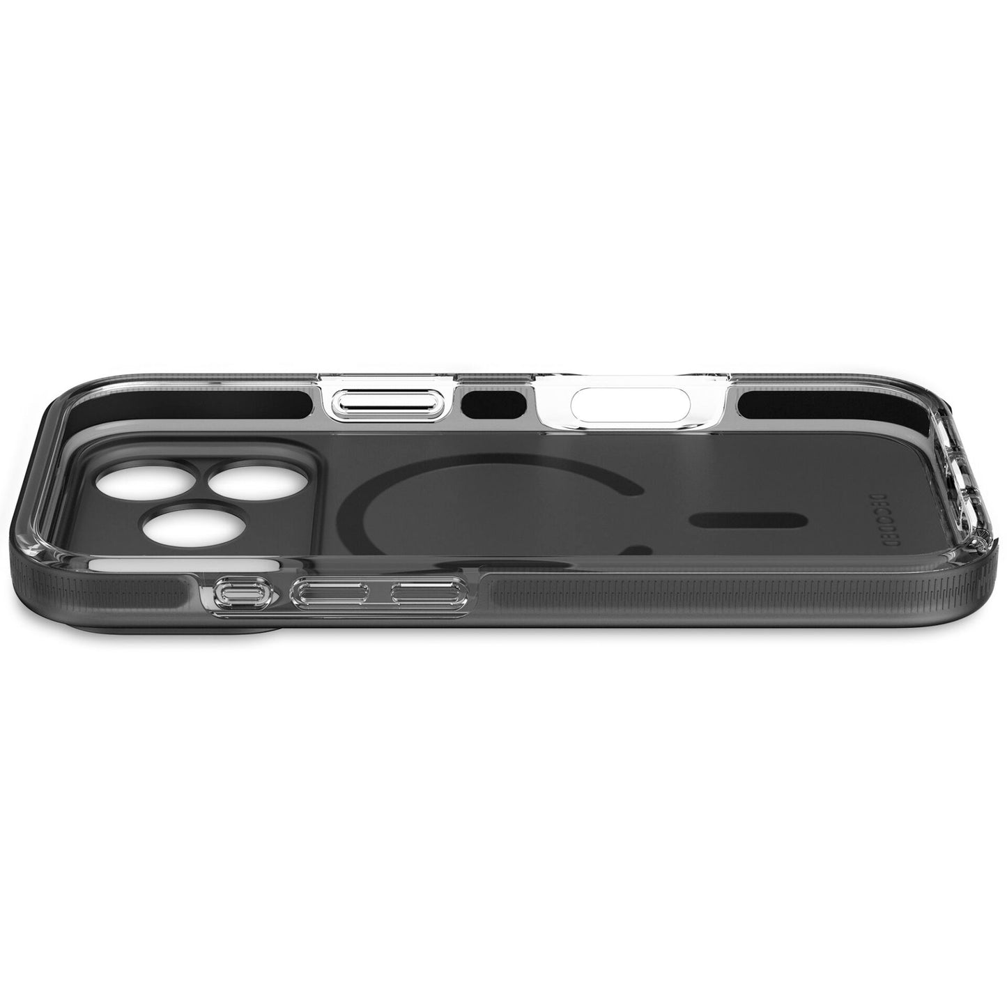 Decoded DropTec Transparent Backcover iPhone 17 Pro Black