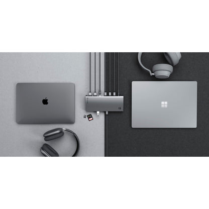 Alogic Blaze Thunderbolt 4 Dual 4K Docking Station Space Gray