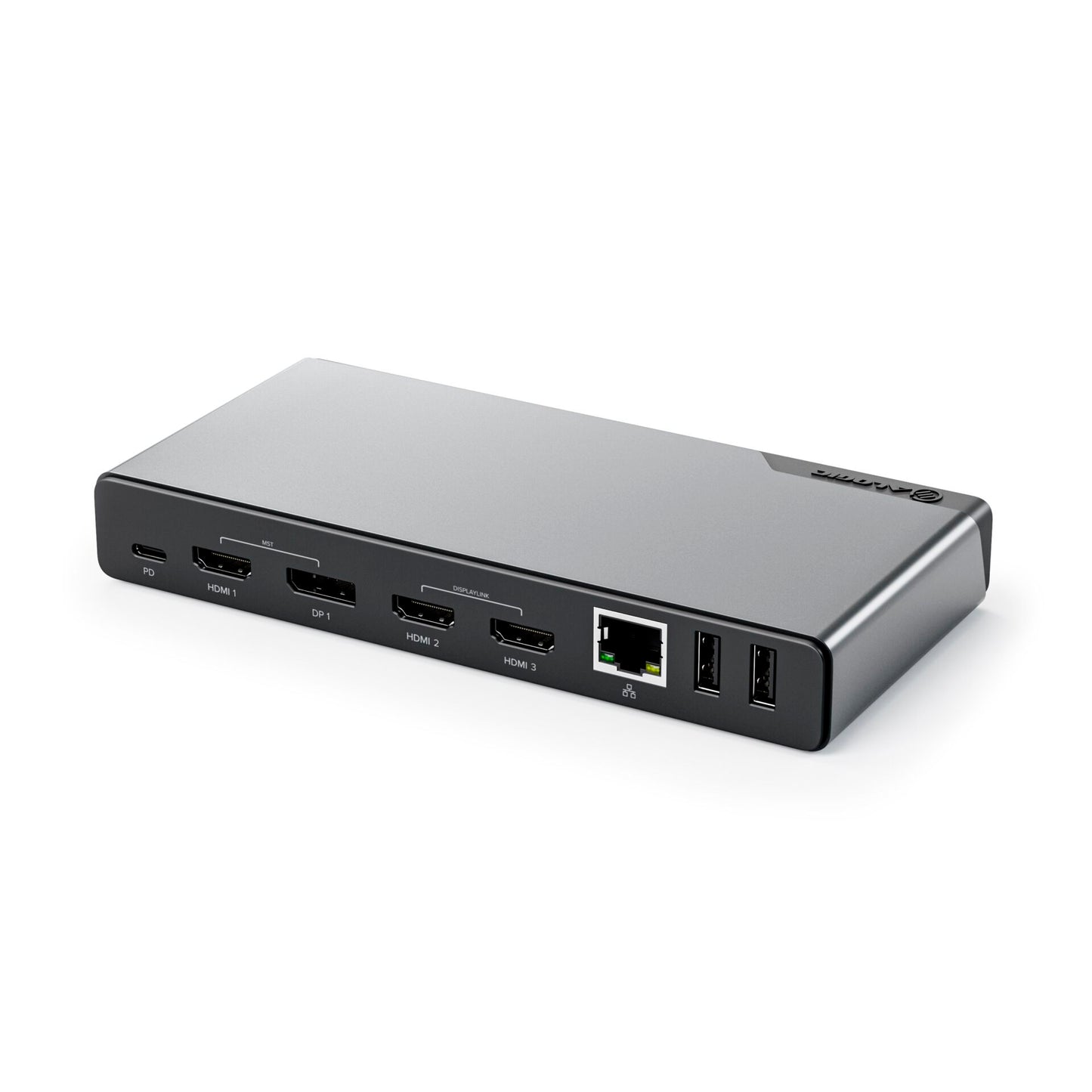 Alogic 14-in-1 USB-C PD DV4 Quad Display Docking Station Space Grey