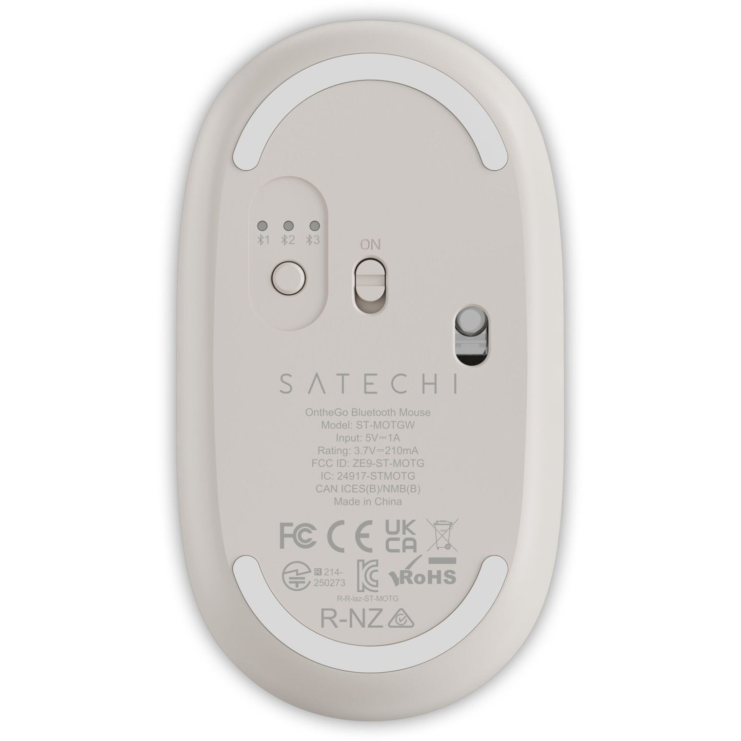 Satechi OntheGo Bluetooth Wireless Mouse Sand