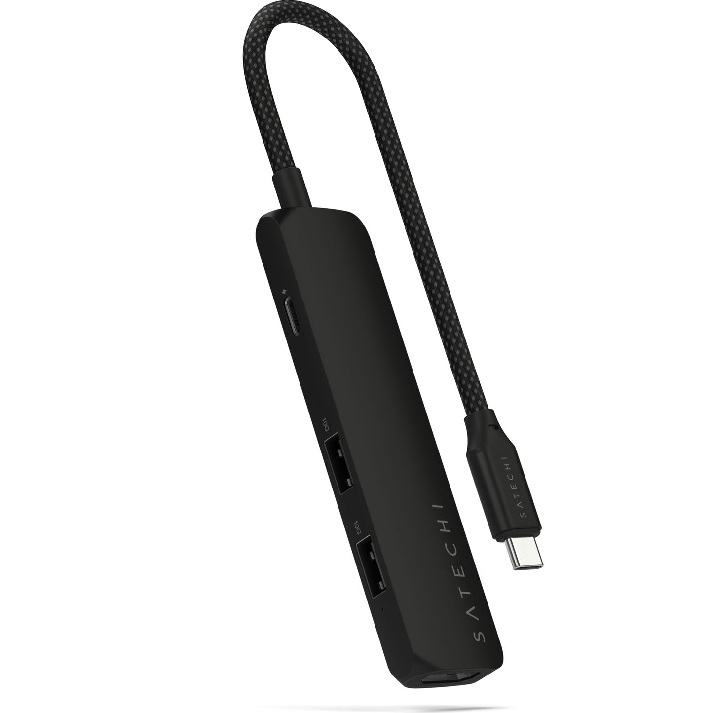 Satechi USB-C 4-in-1 Slim Multiport Adapter 4K Black