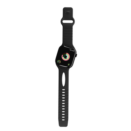 Decoded Silicone Ares Loop Strap for Apple Watch 40/42 mm Black