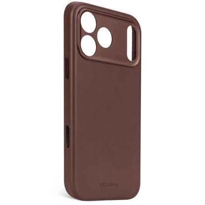 Decoded Leather Backcover iPhone 17 Pro Chocolate Brown
