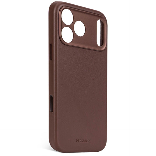 Decoded Leather Backcover iPhone 17 Pro Chocolate Brown