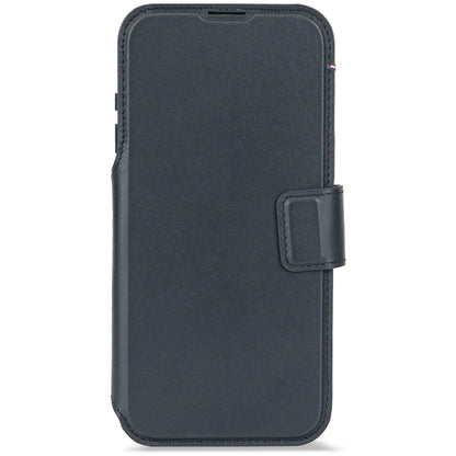 Decoded Leather Detachable Wallet iPhone 17 Pro Max Navy Shadow