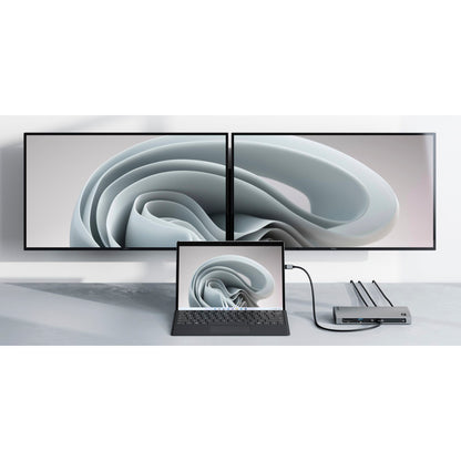 Alogic Blaze Thunderbolt 4 Dual 4K Docking Station Space Gray