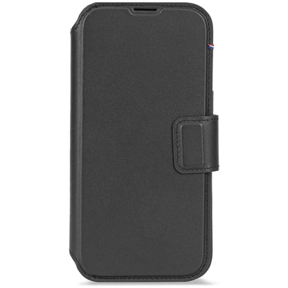 Decoded Leather Detachable Wallet iPhone 17 Black