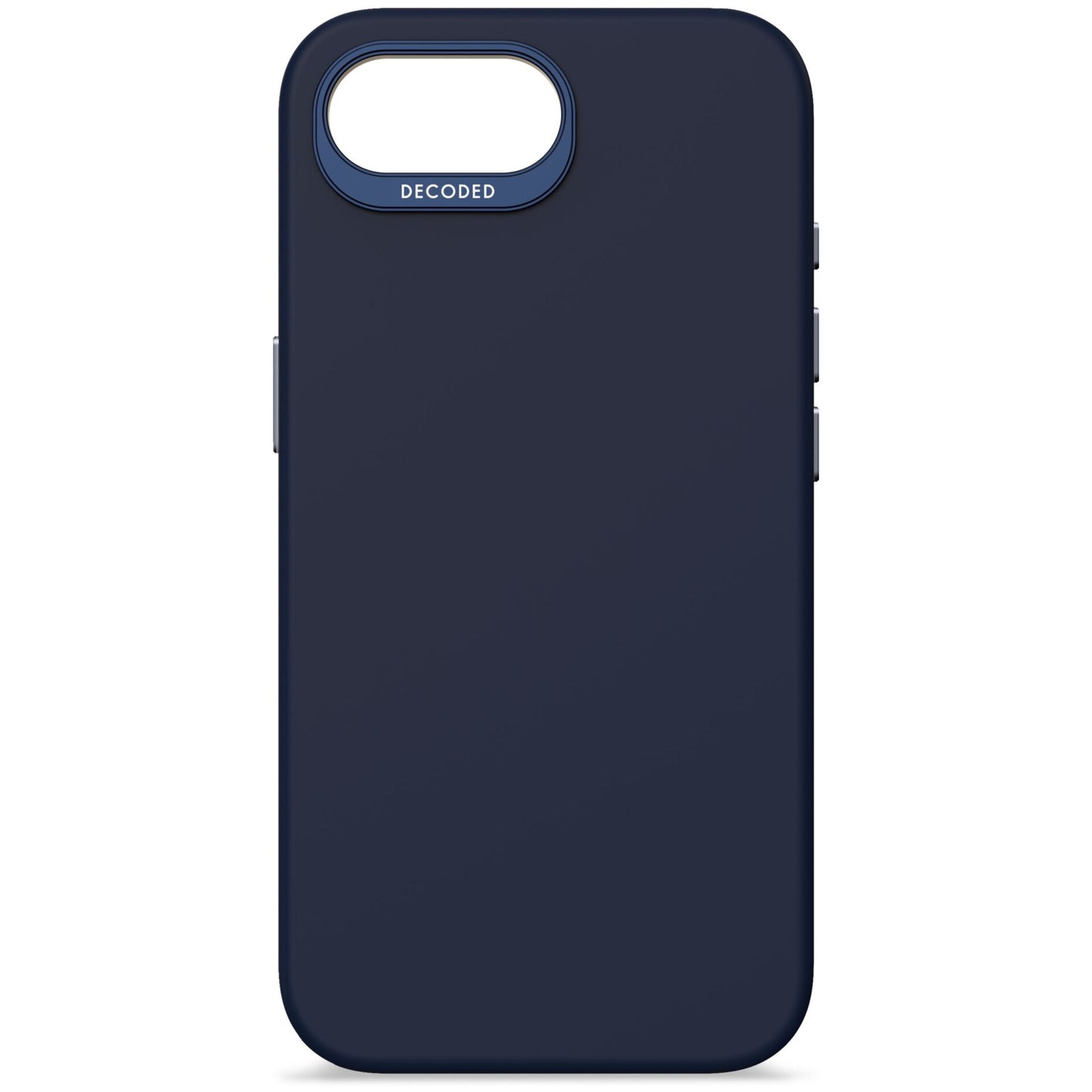 Decoded AntiMicrobial Silicone Backcover iPhone 16e Navy