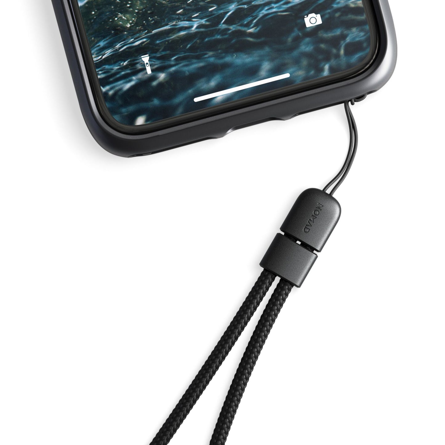 Nomad Kevlar Wrist Strap Black Connector Black