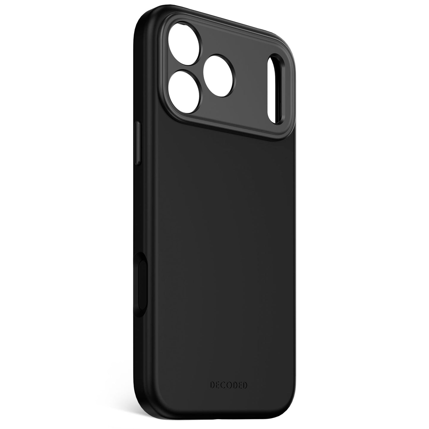 Decoded AntiMicrobial Silicone Backcover iPhone 17 Pro Max Black