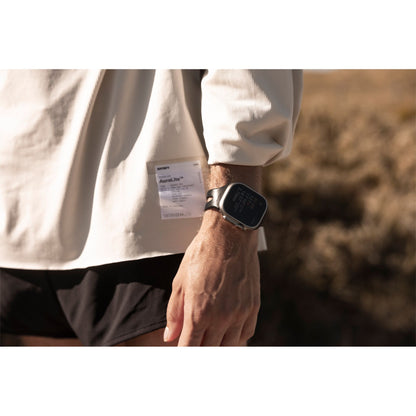 Decoded Silicone Ares Loop Strap for Apple Watch 44/46/49mm Black