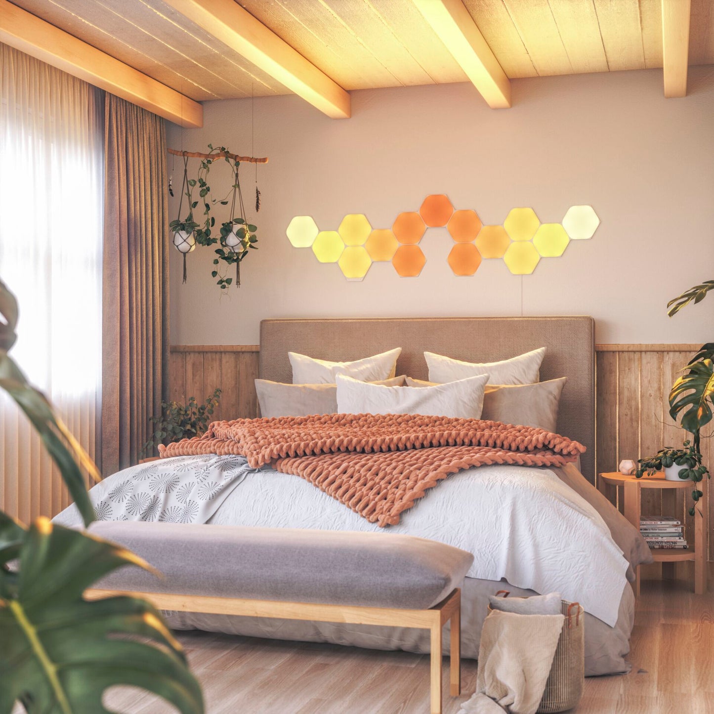 Nanoleaf Shapes Hexagons Starter Kit - 15 PK