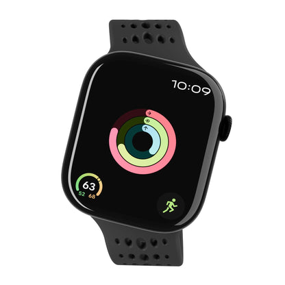 Decoded Silicone Ares O Strap for Apple Watch 40/42mm Black