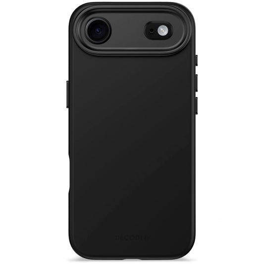 Decoded AntiMicrobial Silicone Backcover iPhone 17 Air Phantom Black