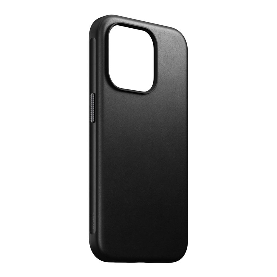 Nomad Modern Leather Case iPhone 15 Pro Black