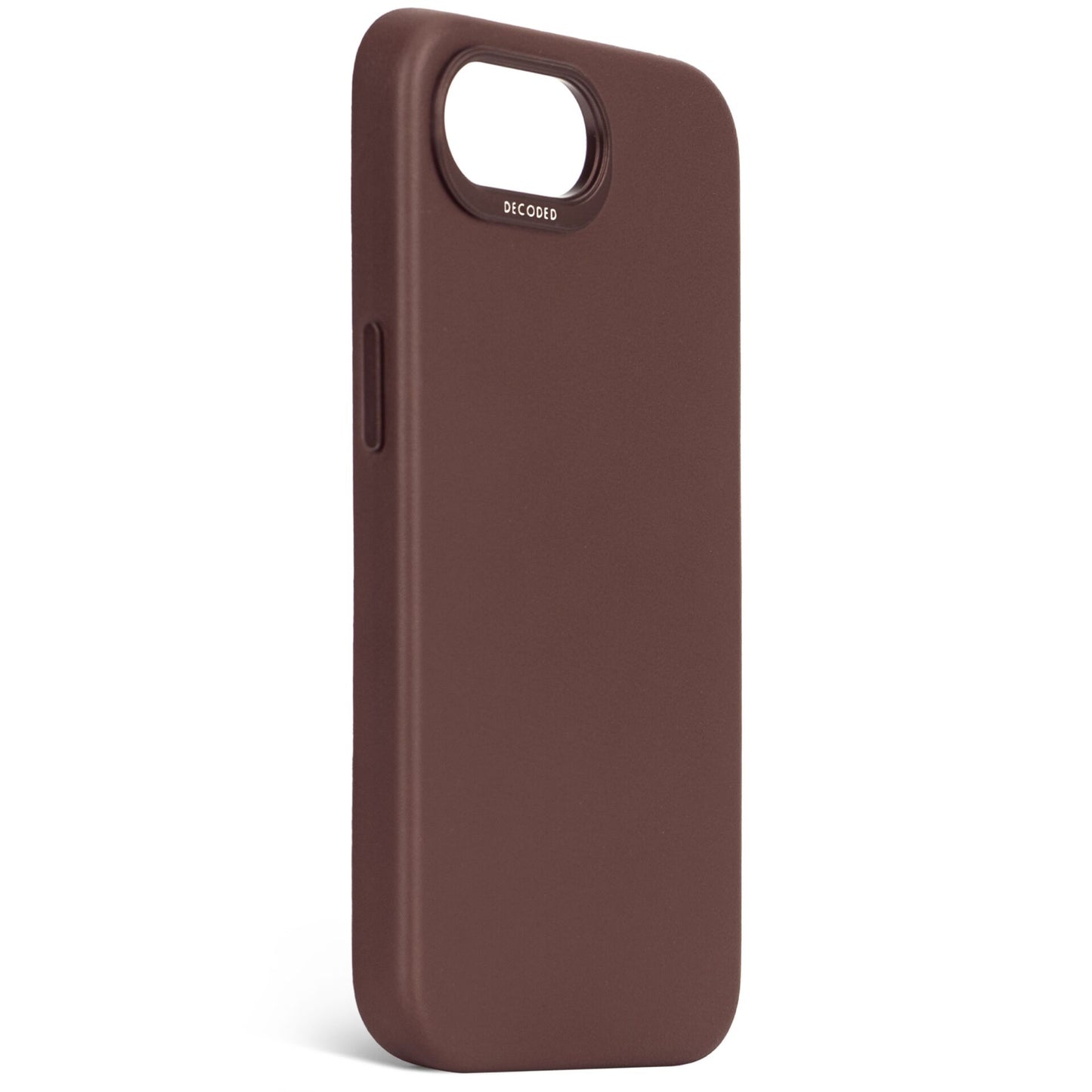 Decoded Leather Backcover iPhone 16e Chocolate Brown