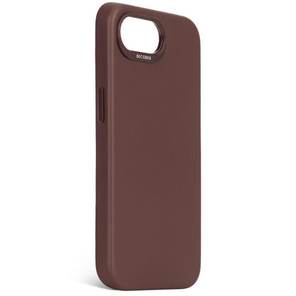 Decoded Leather Backcover iPhone 16e Chocolate Brown