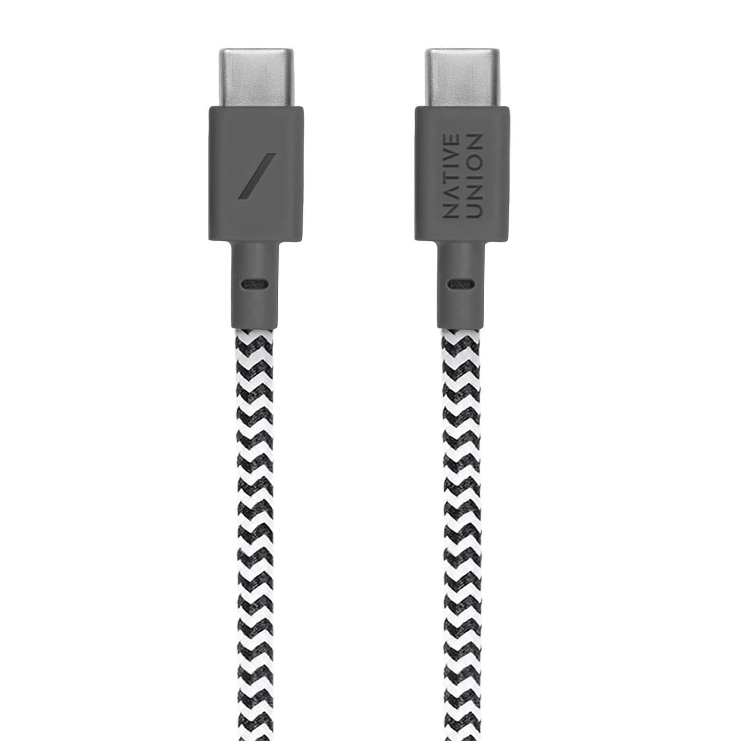 Native Union Belt-Cable USB-C to USB-C 1.2m Zebra