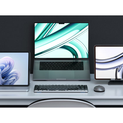 Satechi SM1 Slim Mechanical Backlit BT Keyboard German dark