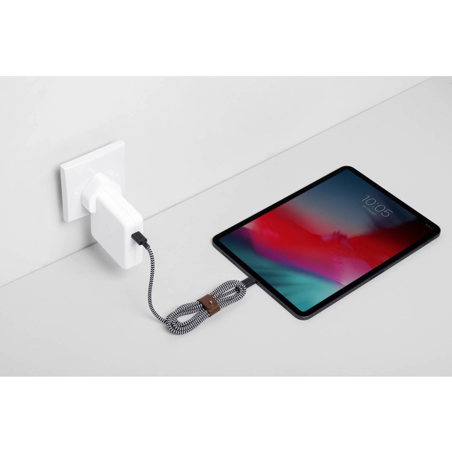 Native Union Belt-Cable USB-C to USB-C 1.2m Zebra