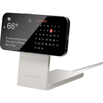Native Union Rise 2-in-1 Qi2 Magn. Wireless Charger Sandstone
