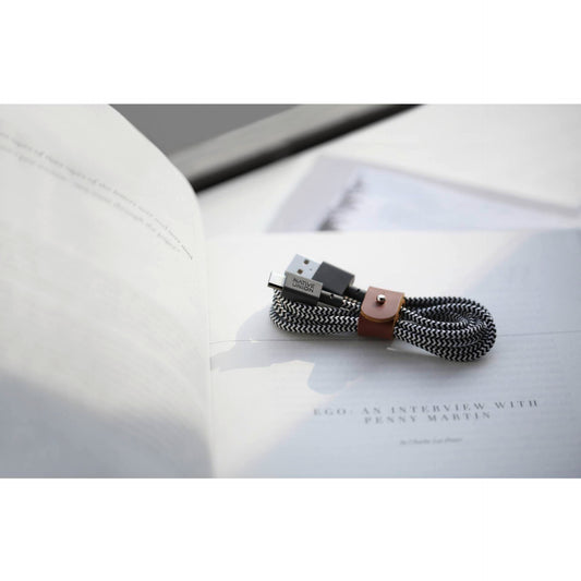 Native Union Belt Cable USB-A to USB-C 1.2m Zebra