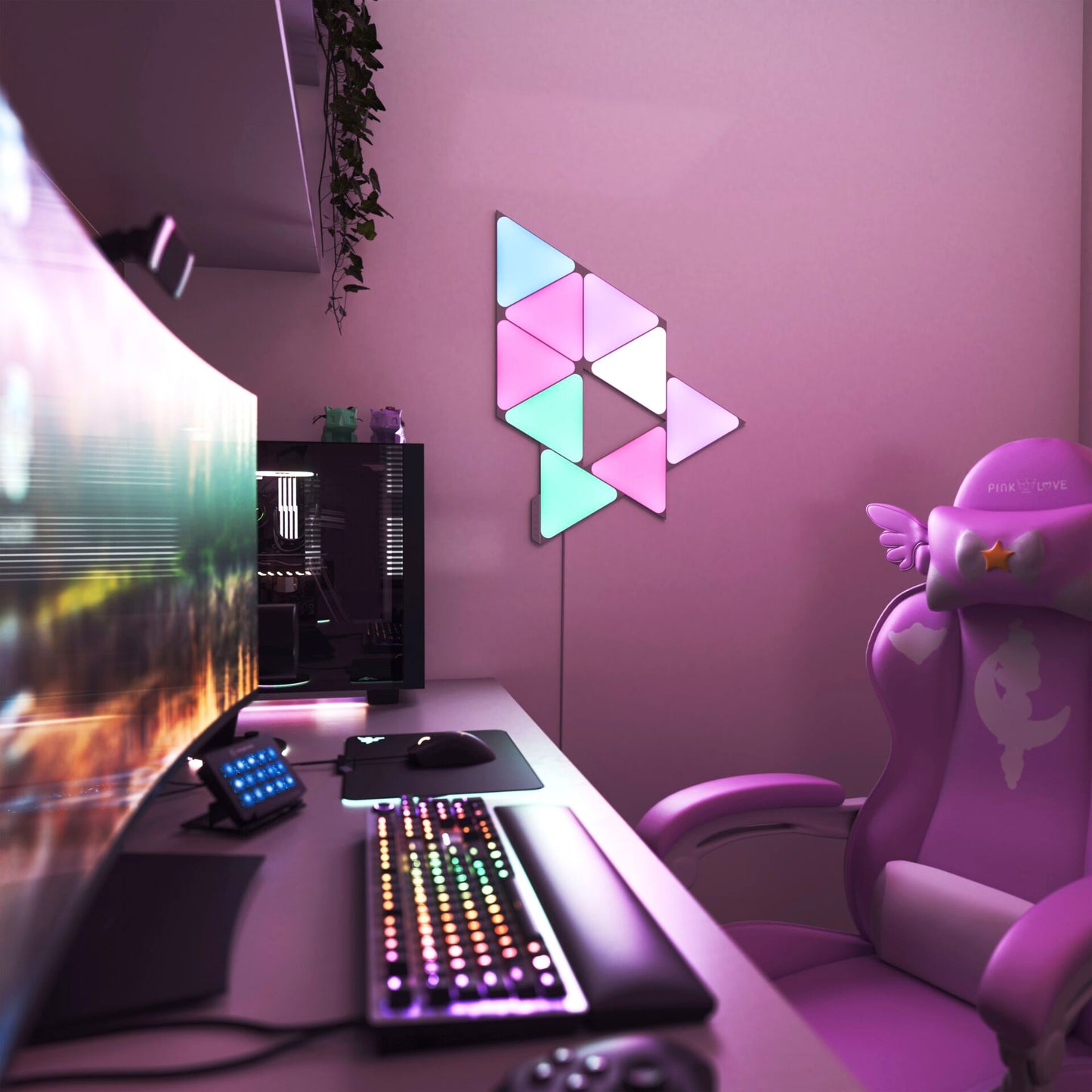 Nanoleaf Shapes Triangles Starter Kit - 9 PK