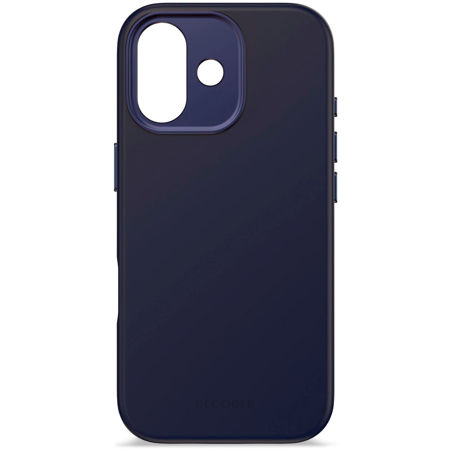 Decoded AntiMicrobial Silicone Backcover iPhone 17 True Navy