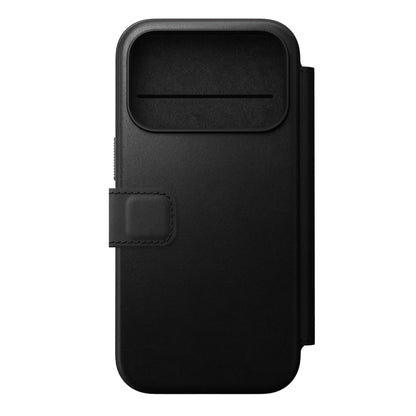 Nomad Modern Leather Folio iPhone 17 Pro Black