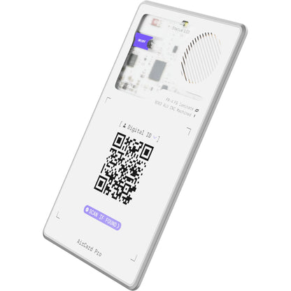 Rolling Square AirCard Pro BT Tracker for Google White