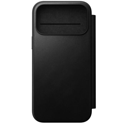 Nomad Modern Leather Folio iPhone 17 Pro Max Black
