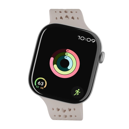 Decoded Silicone Ares O Strap for Apple Watch 40/42mm Clay