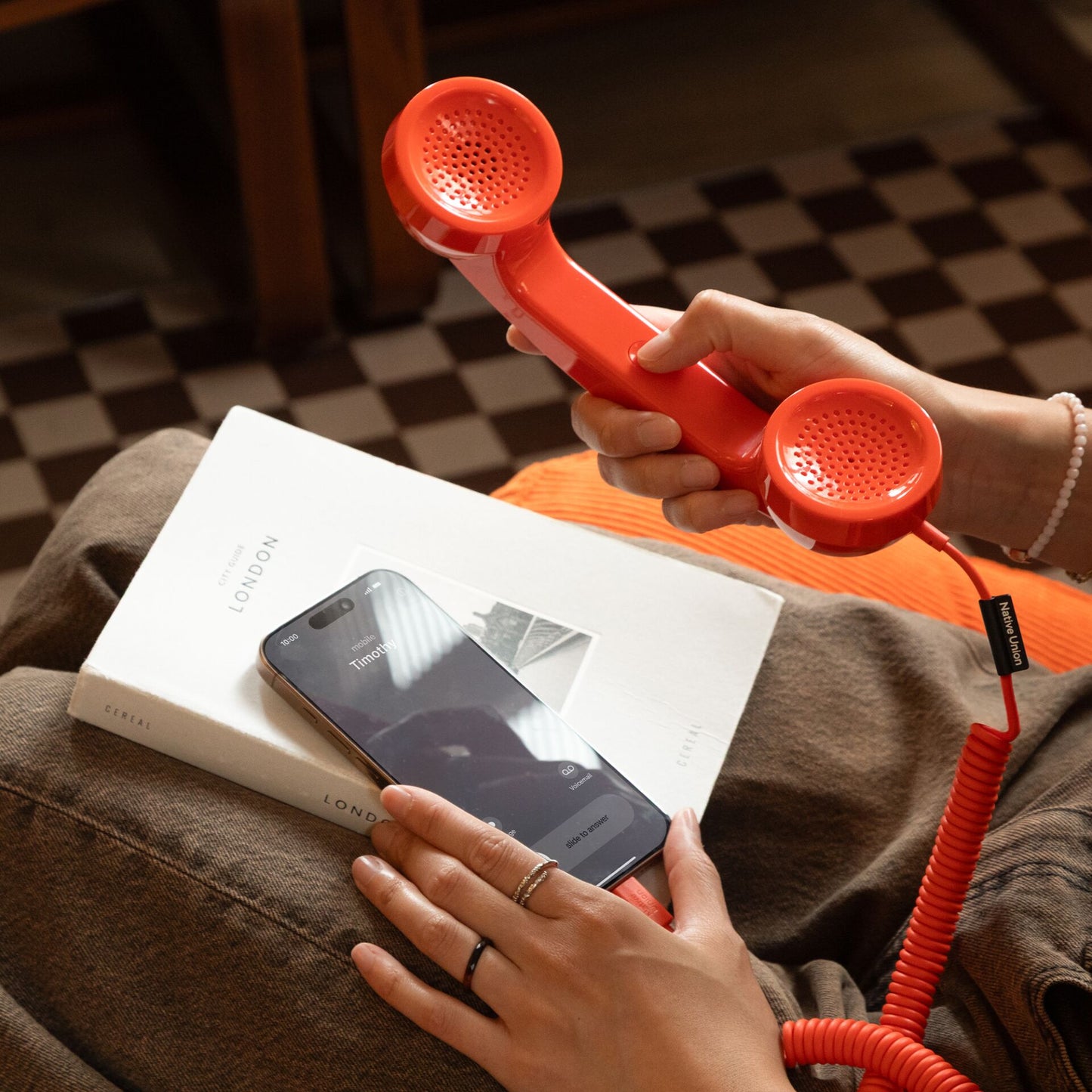 Native Union POP Phone Alarm Red