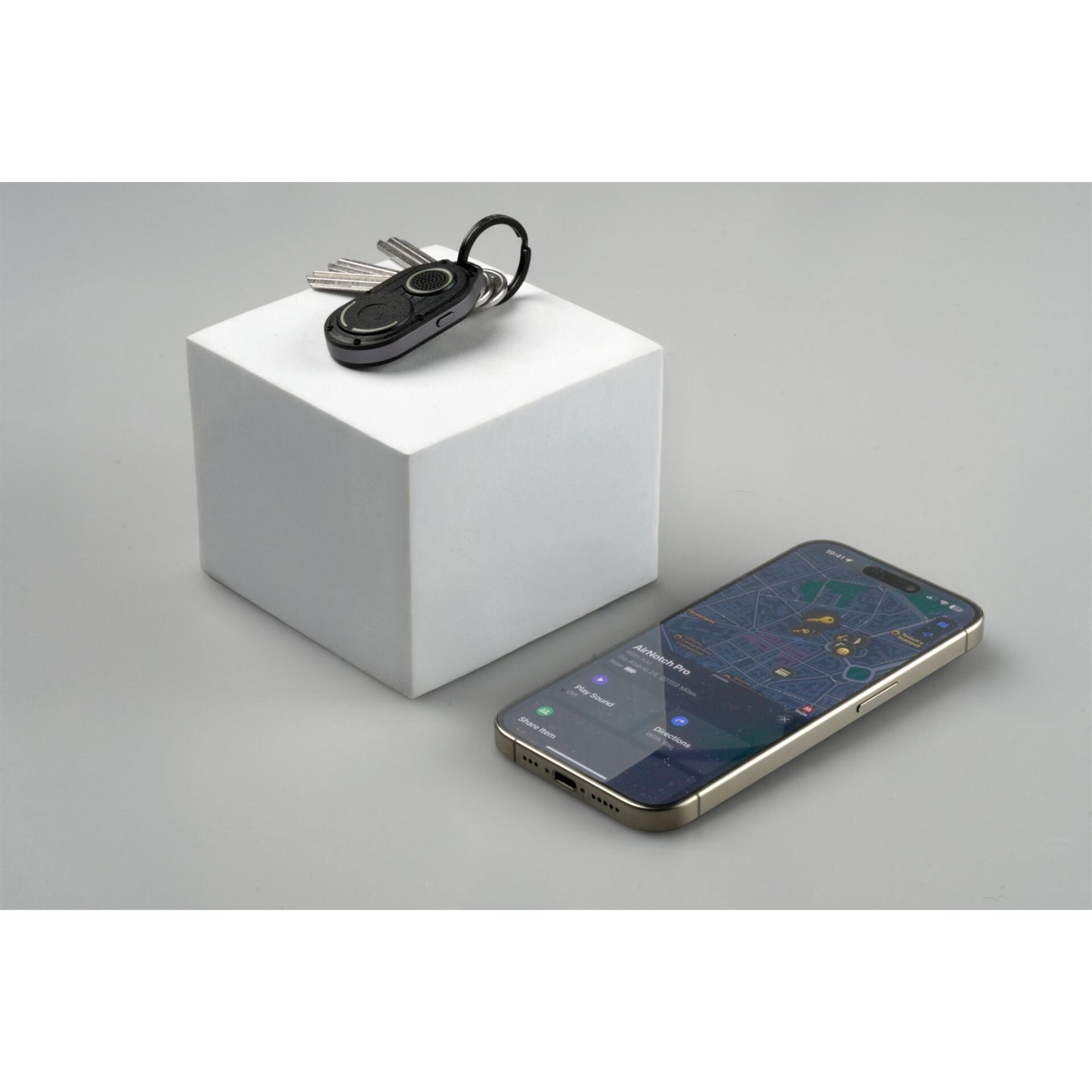 Rolling Square AirNotch Pro BT Tracker for Apple Black