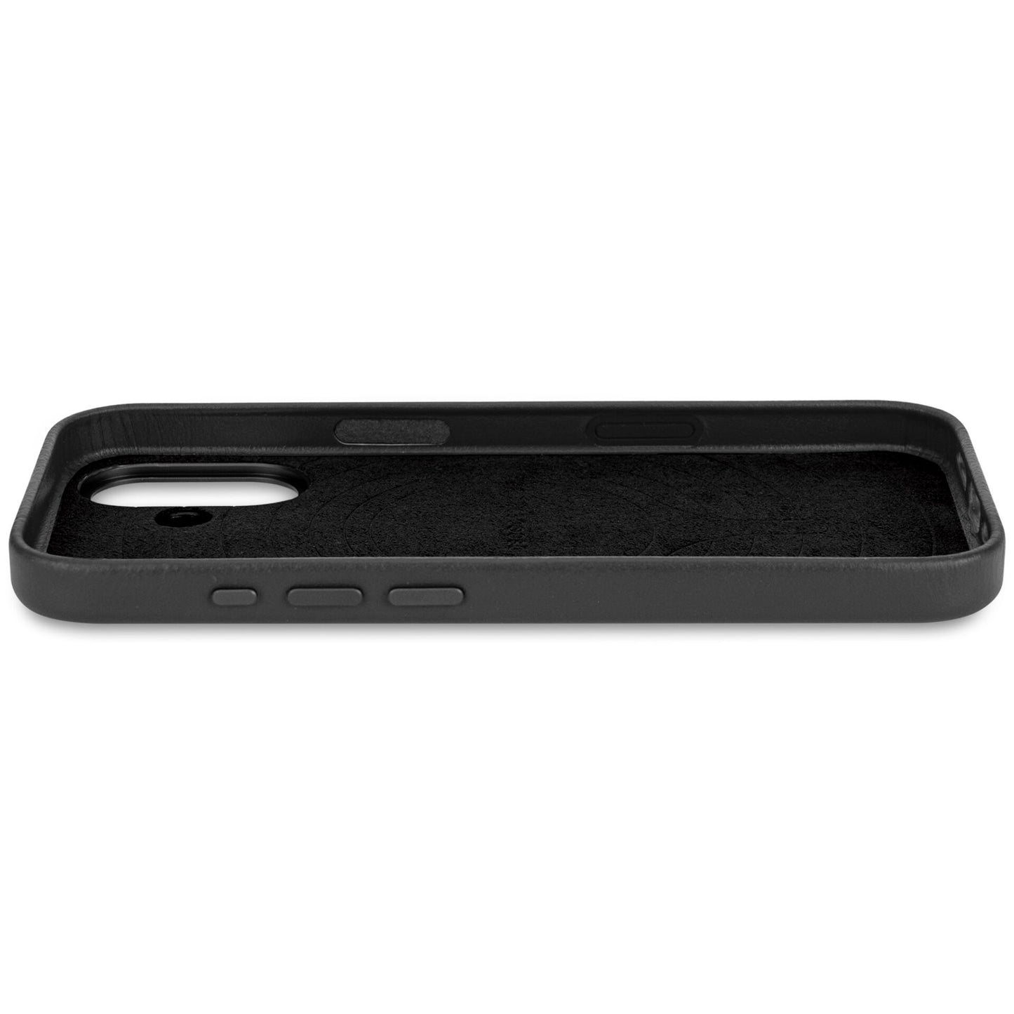 Decoded Leather Backcover iPhone 17 Black