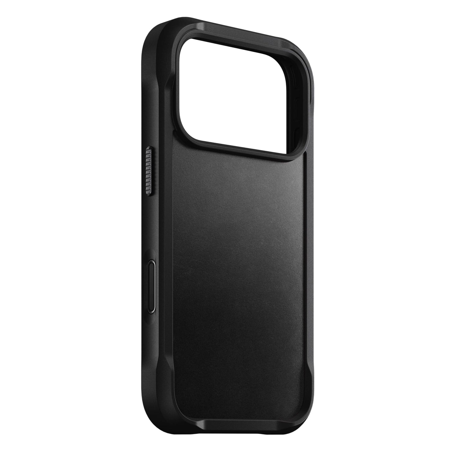 Nomad Rugged Leather Case iPhone 17 Pro Black Horween