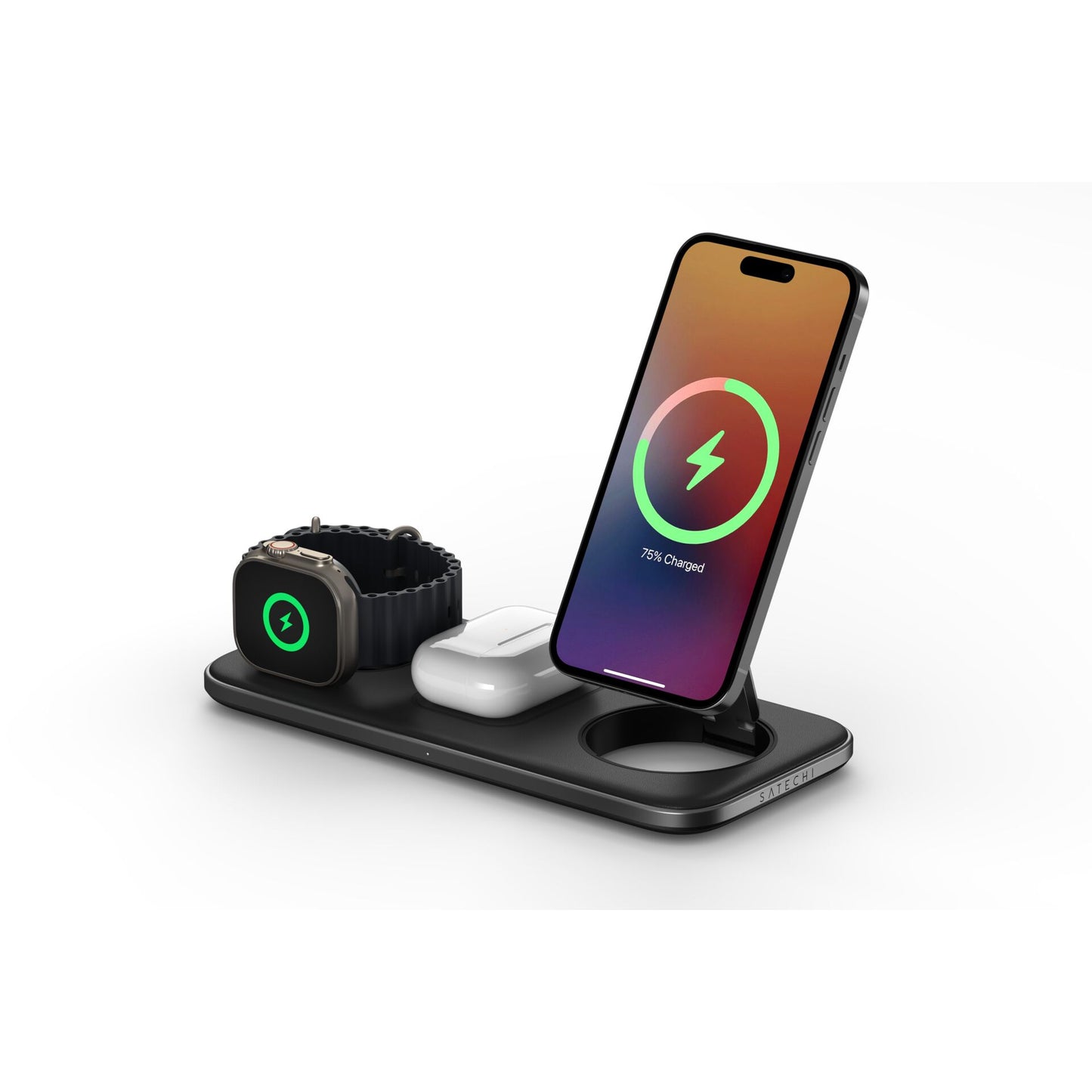Satechi Qi2 Trio Wireless Charging Pad