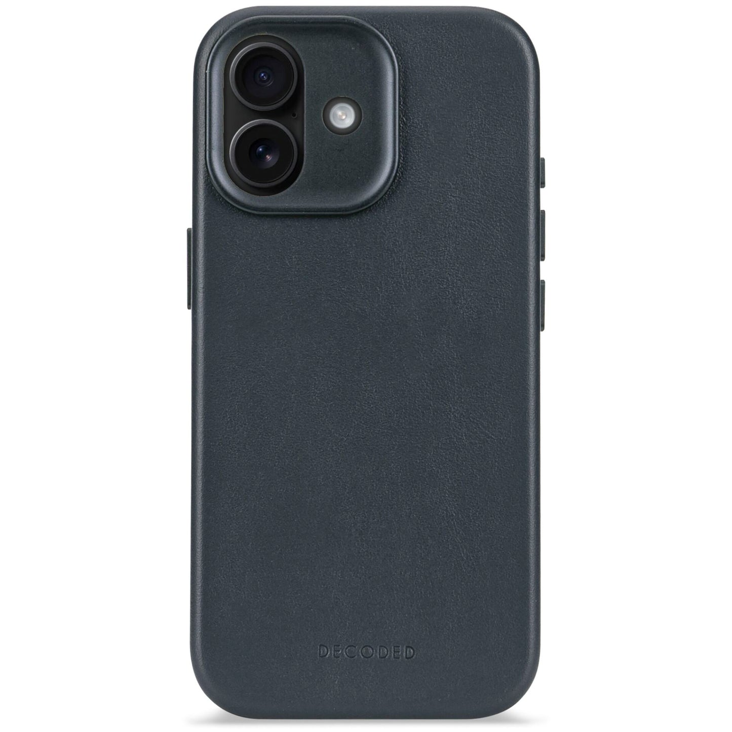 Decoded Leather Backcover iPhone 17 Navy Shadow