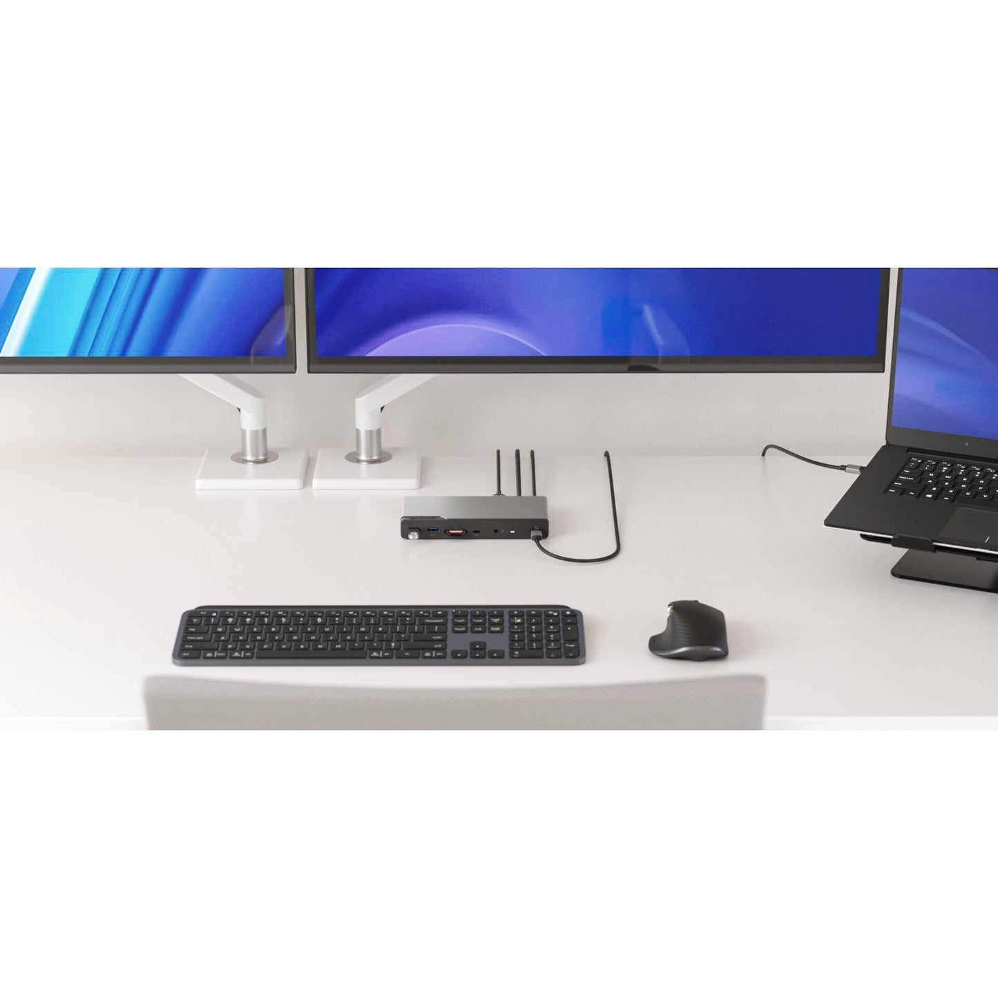 Alogic 14-in-1 USB-C PD DV4 Quad Display Docking Station Space Grey