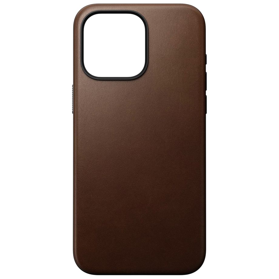Nomad Modern Leather Case iPhone 15 Pro Max Brown
