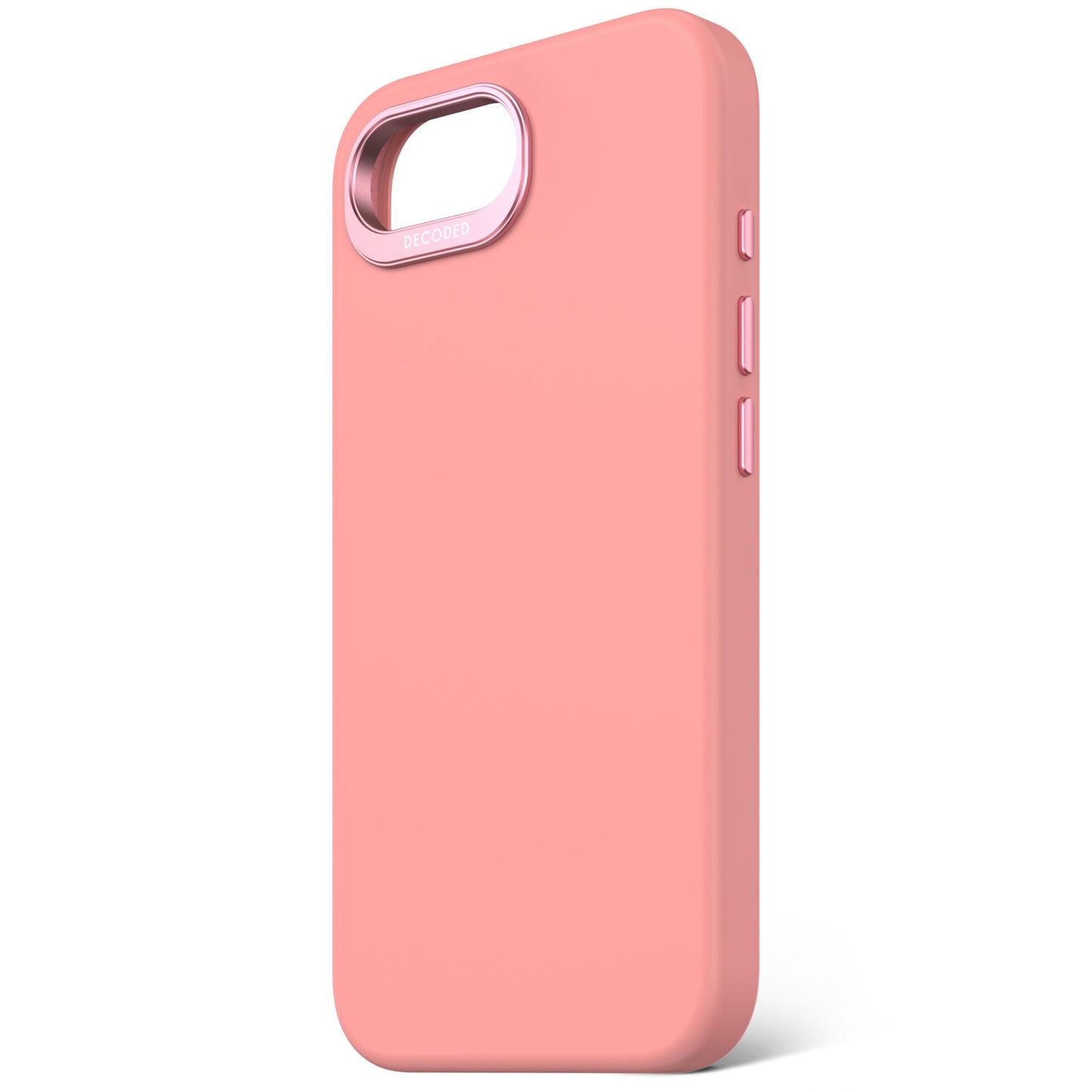 Decoded AntiMicrobial Silicone Backcover iPhone 16e Bubble Gum
