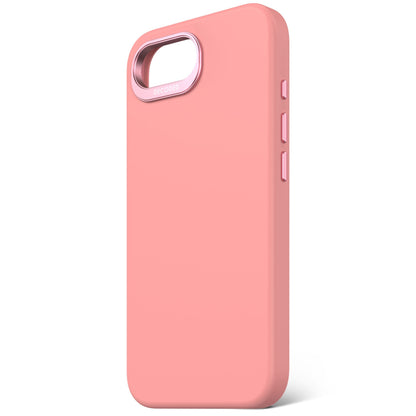 Decoded AntiMicrobial Silicone Backcover iPhone 16e Bubble Gum