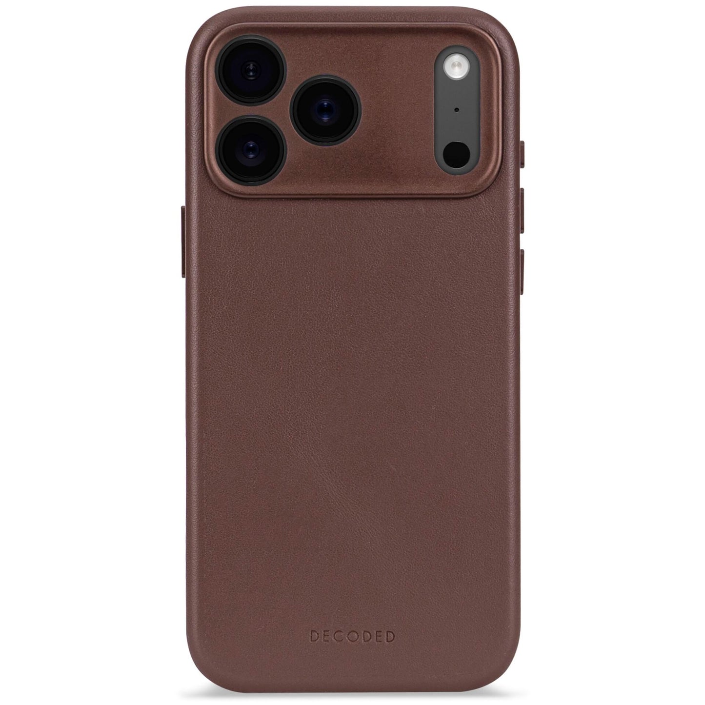 Decoded Leather Backcover iPhone 17 Pro Max Chocolate Brown