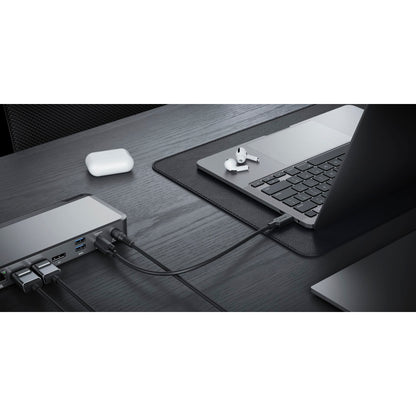 Alogic 100W USB-C DX3 Triple 4K Display Docking Station Space Grey