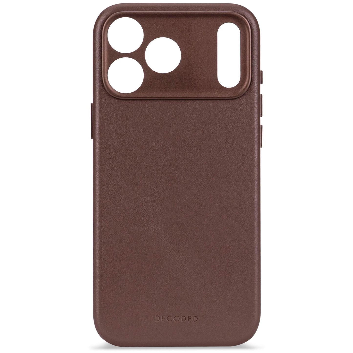 Decoded Leather Backcover iPhone 17 Pro Max Chocolate Brown