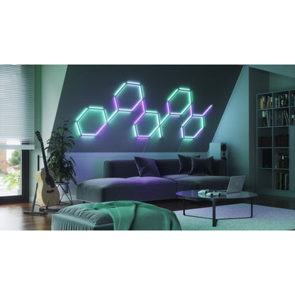Nanoleaf Lines Starter Kit 9PK & Expansion Pack 3PK - Bundle