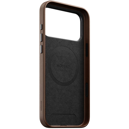 Nomad Traditional Leather Case iPhone 17 Pro Max Brown